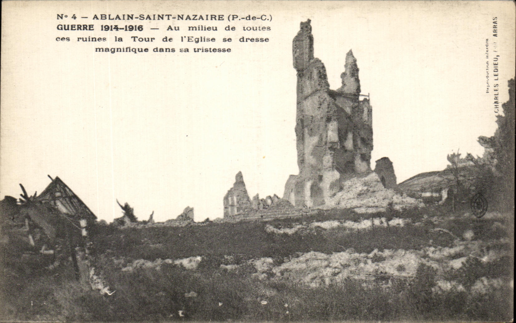 CPA Ablain Militaria Saint Nazaire