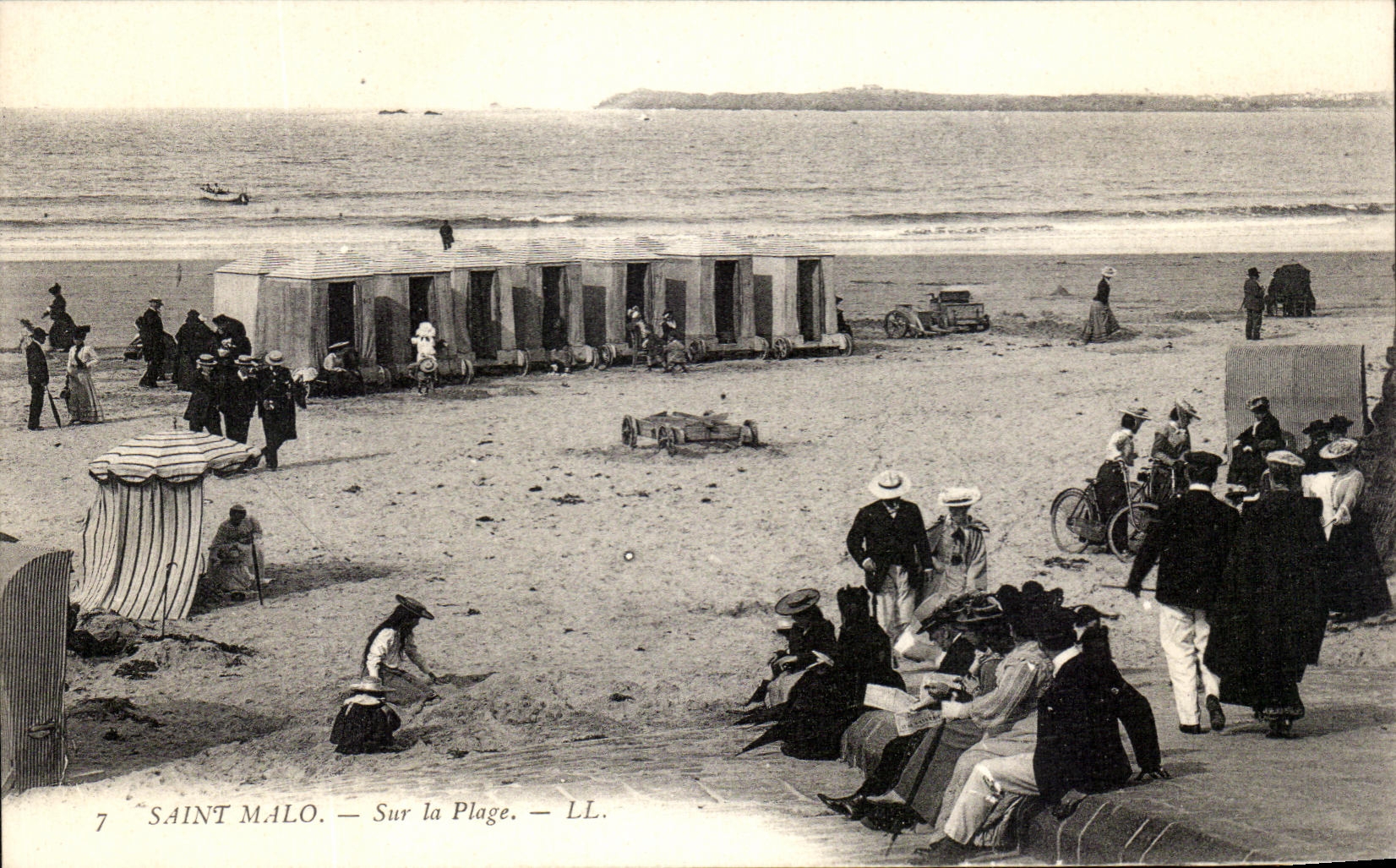 Playa del La de Malo Sur del santo de CPA