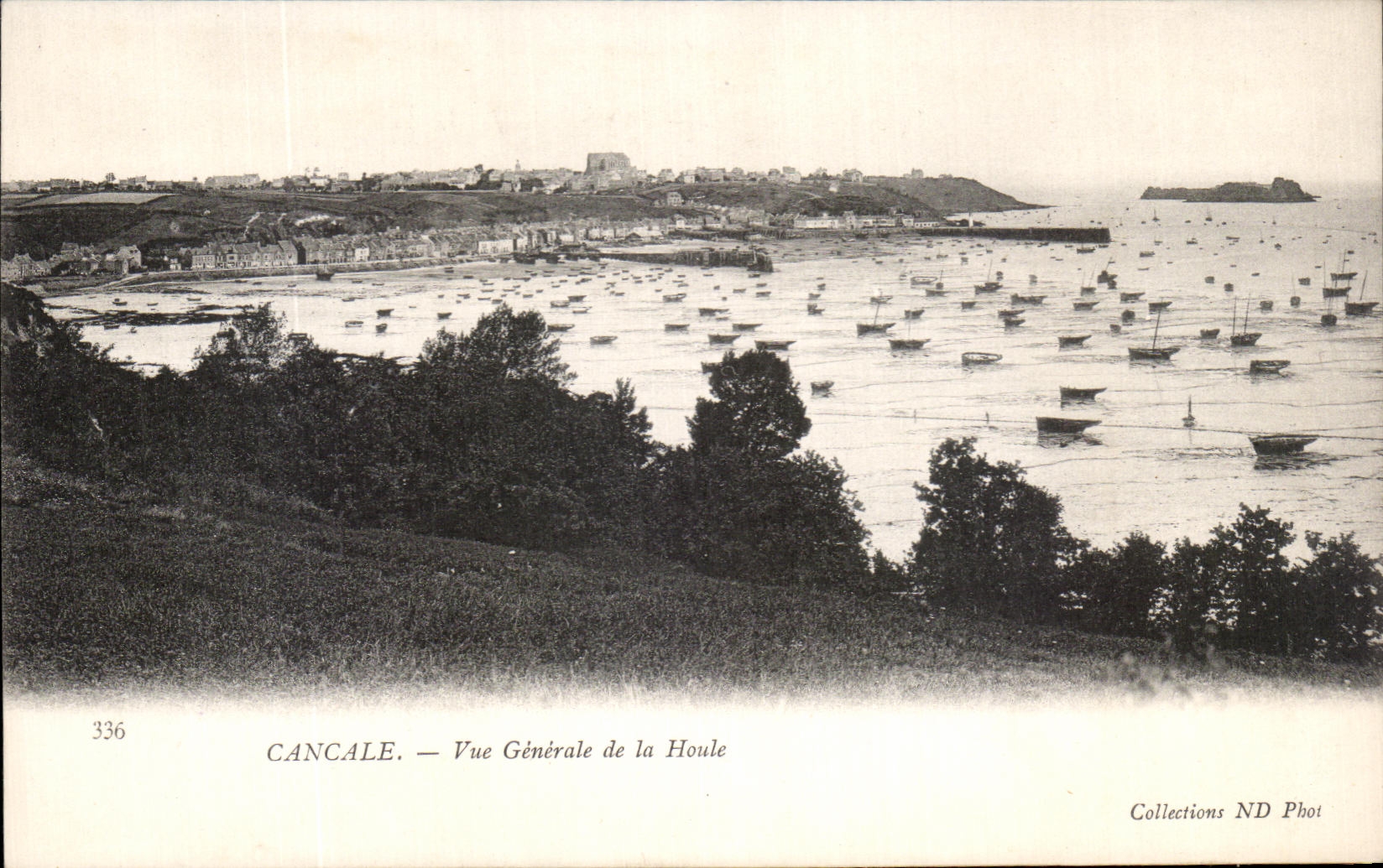 CPA Cancale View of Houte