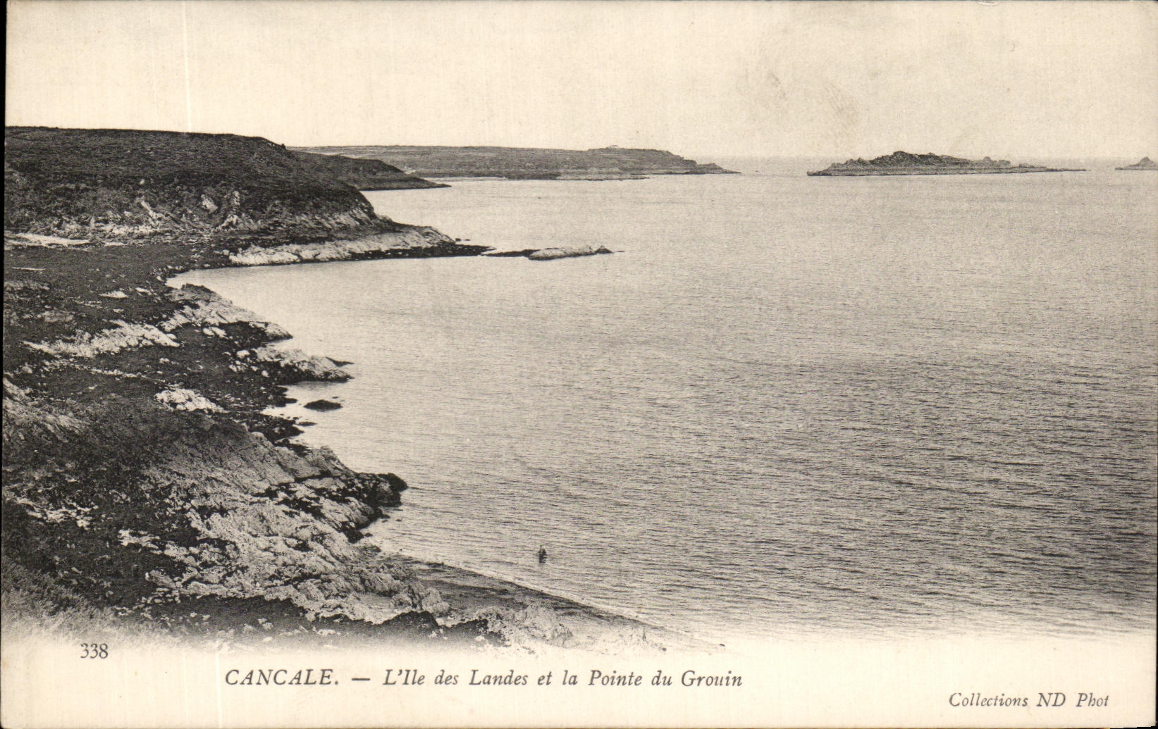 CPA Cancale Iie of the Moors and the Point of Grouin
