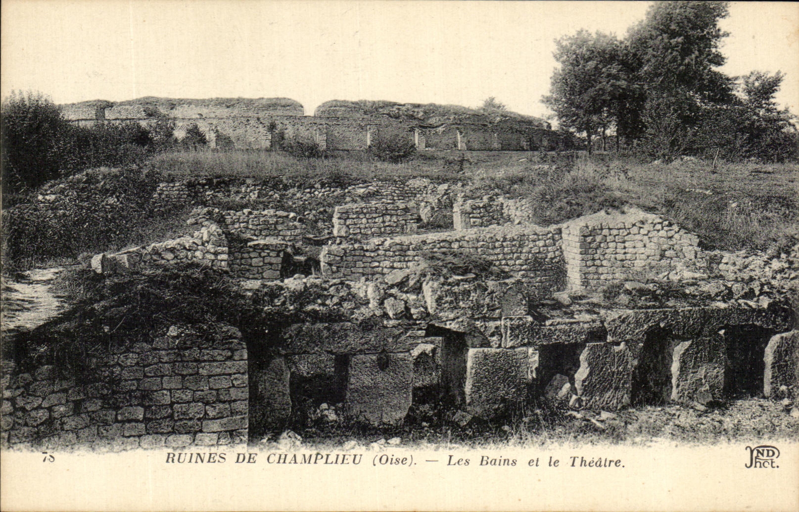CPA arruina a De Champlieu Les Bains y el teatro