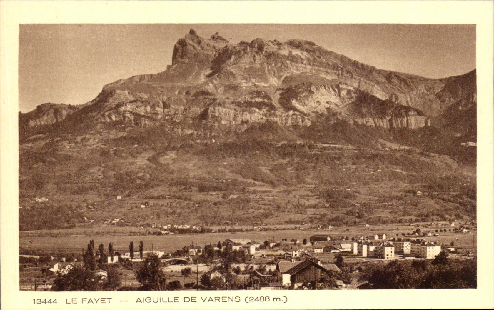 CPA Le Fayet Aiguille De Varens