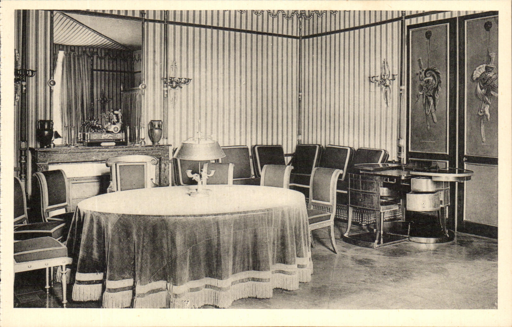 CPA Malmaison Salle Du Conseil