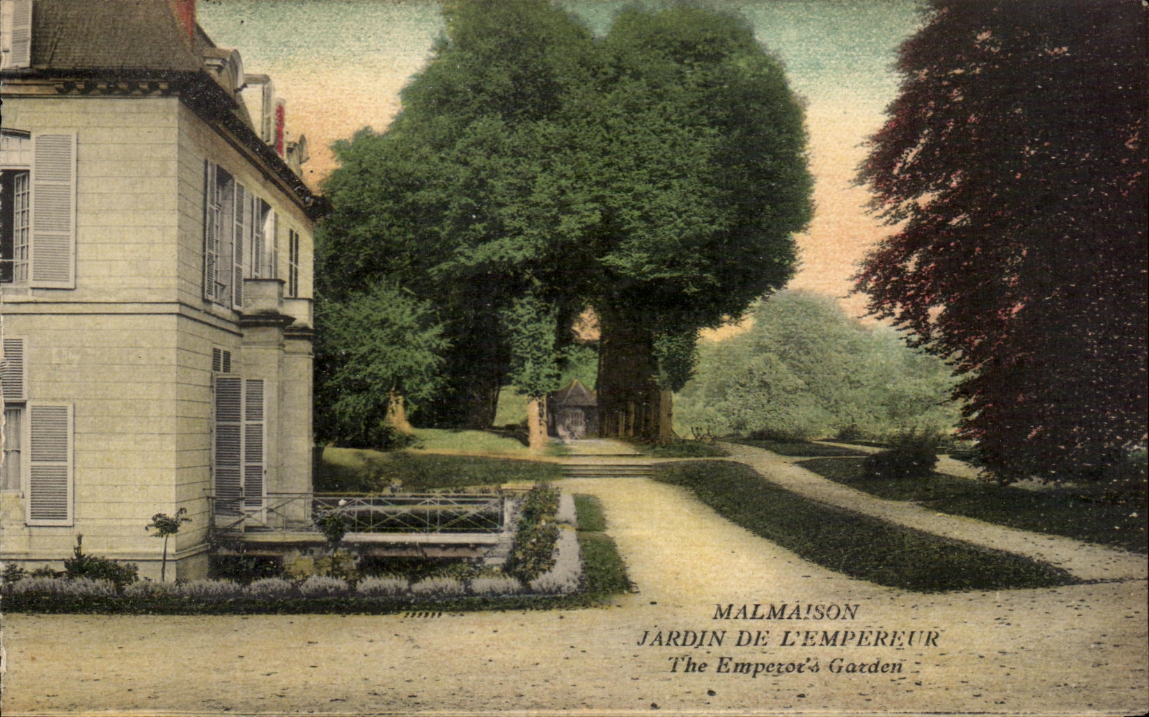 CPA Malmaison Jardin De L'Empereur