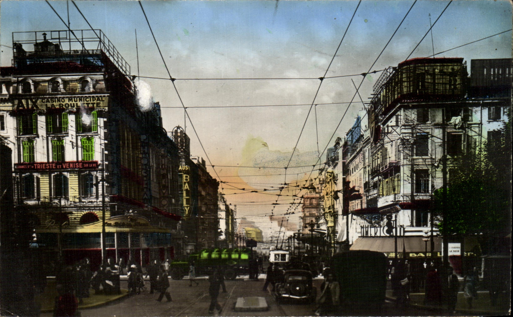 CPA Marseille La Canebierre