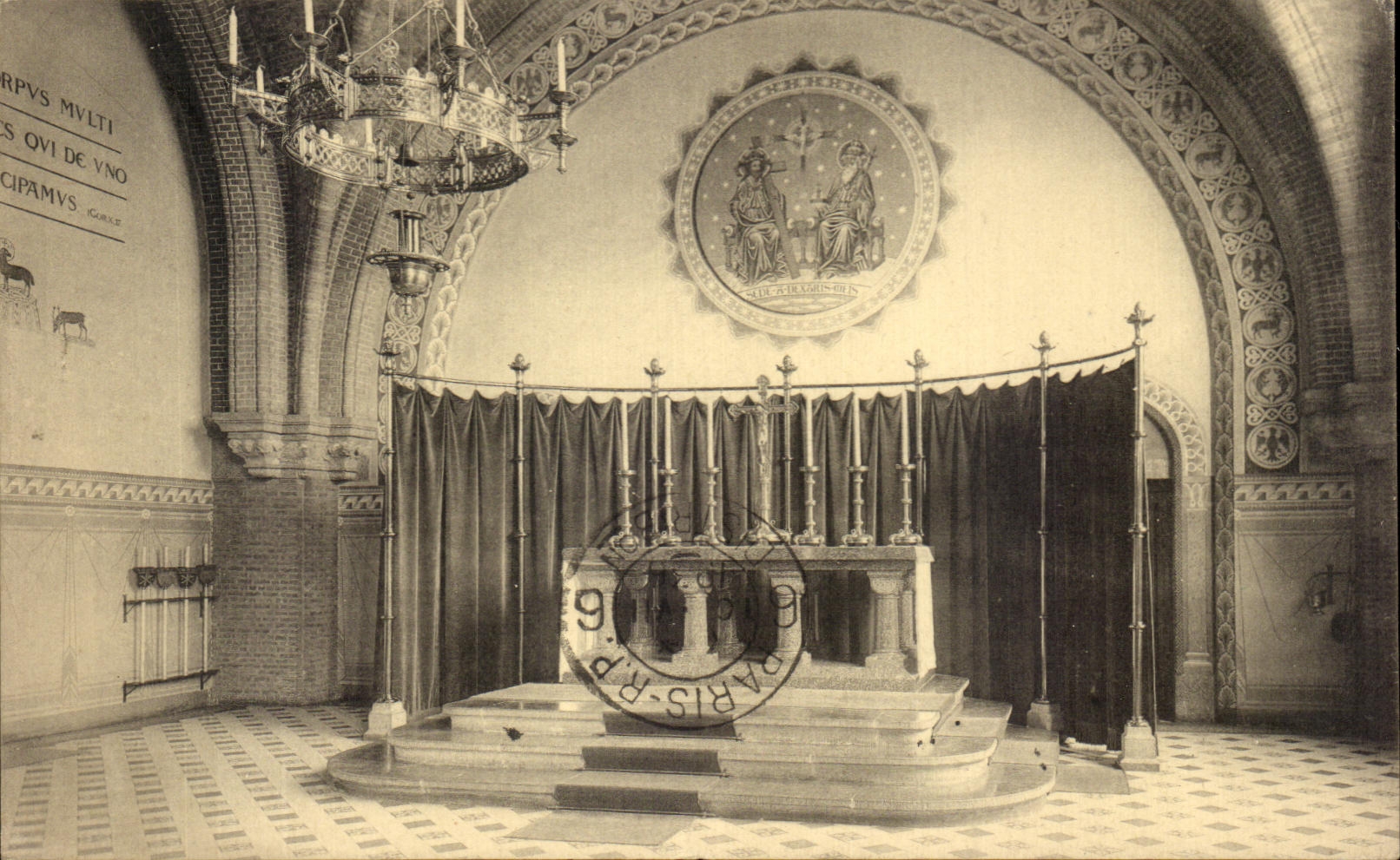 CPA Leuwen Abbey of Main the Cesar Mount Furnace bridge of the Leuven Vault