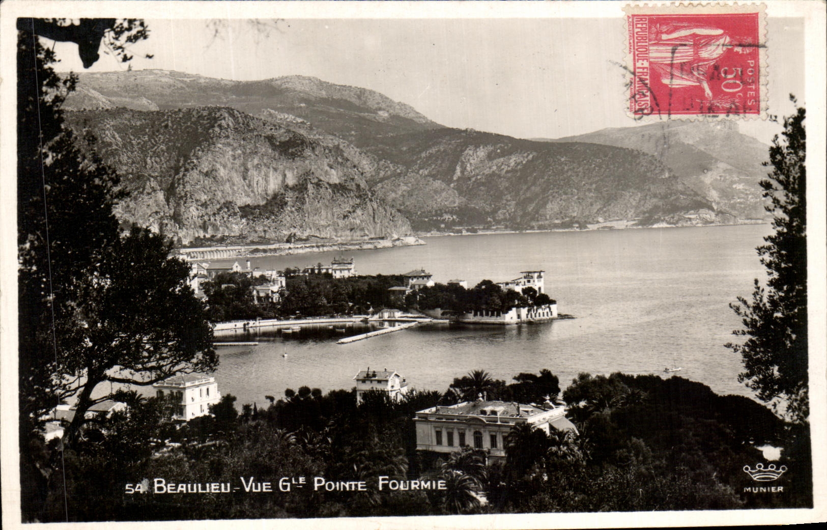 CPA Beaulieu Vue Gle Pointe Fourmie