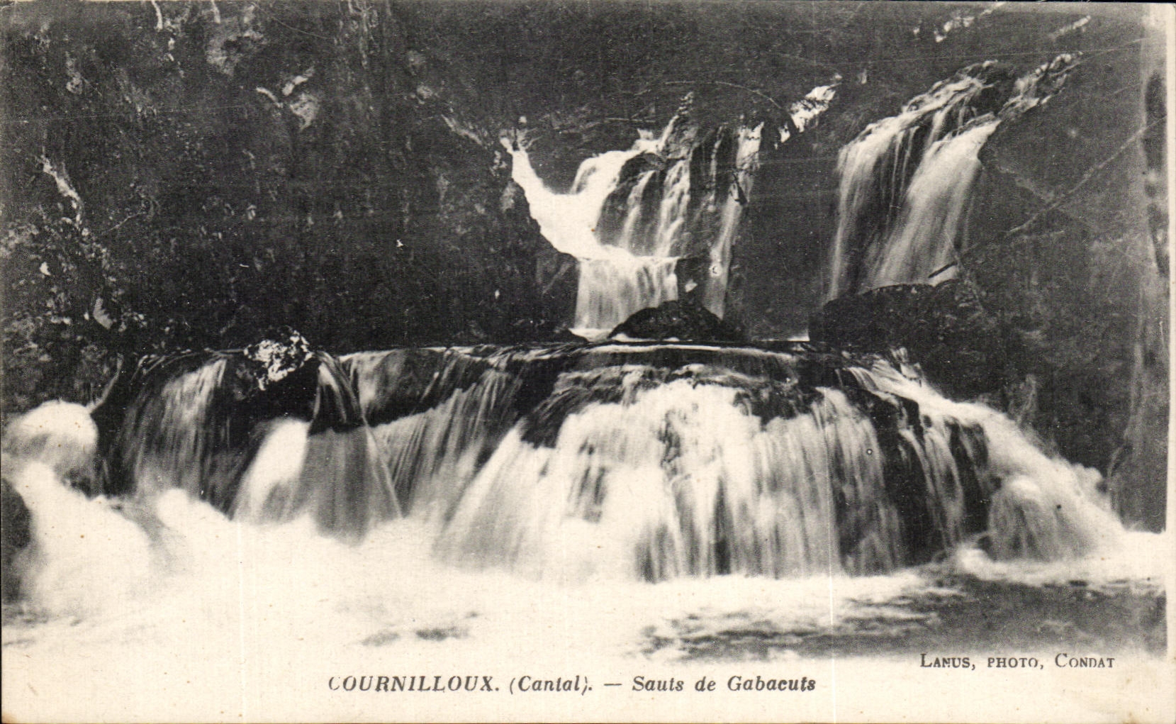 CPA Cournilloux Sauts De Gabacuts