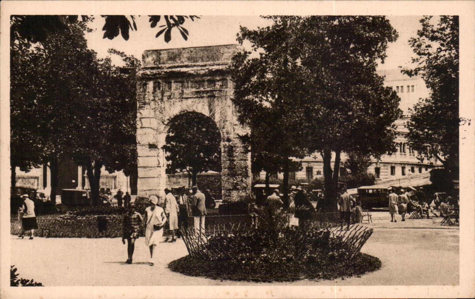 CPA Aix Les Bains L'Arc De Triomphe De Campanus