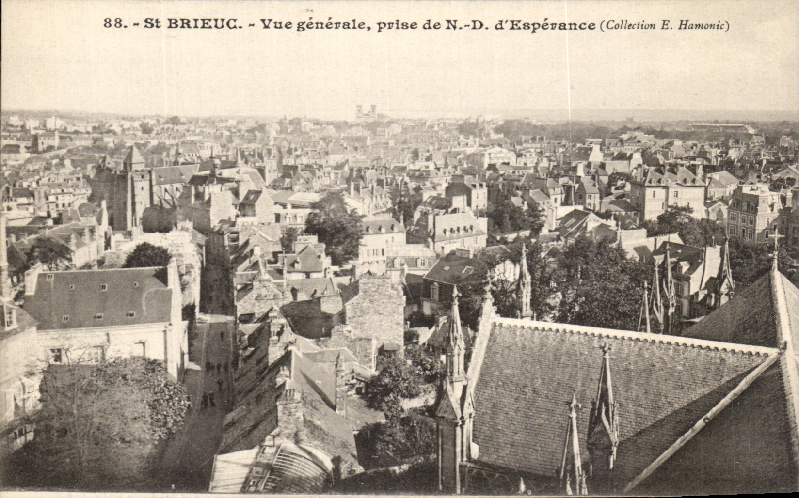 CPA St Brieuc Vue Generale Prise de D'Esperance