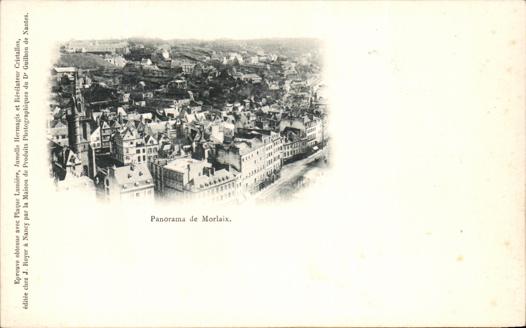 CPA Panorama de Morlaix