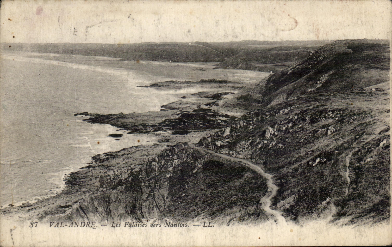 CPA Val Andre Les Falaises Vers Nantois