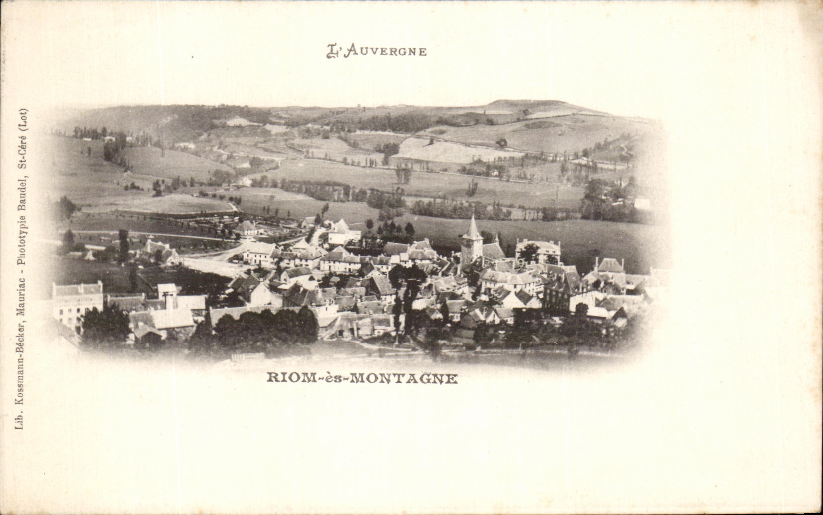 CPA Auvergne Riom sea montana