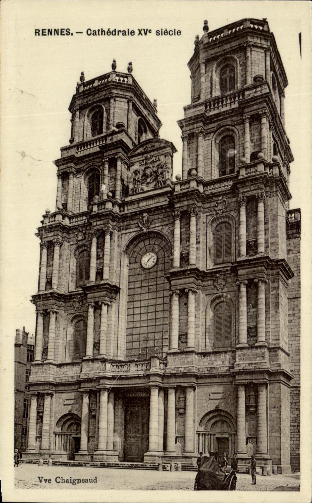 CPA Rennes Cathedrale