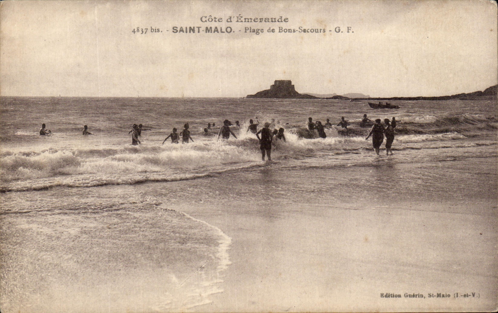 CPA Saint Malo Beach De Bont Help