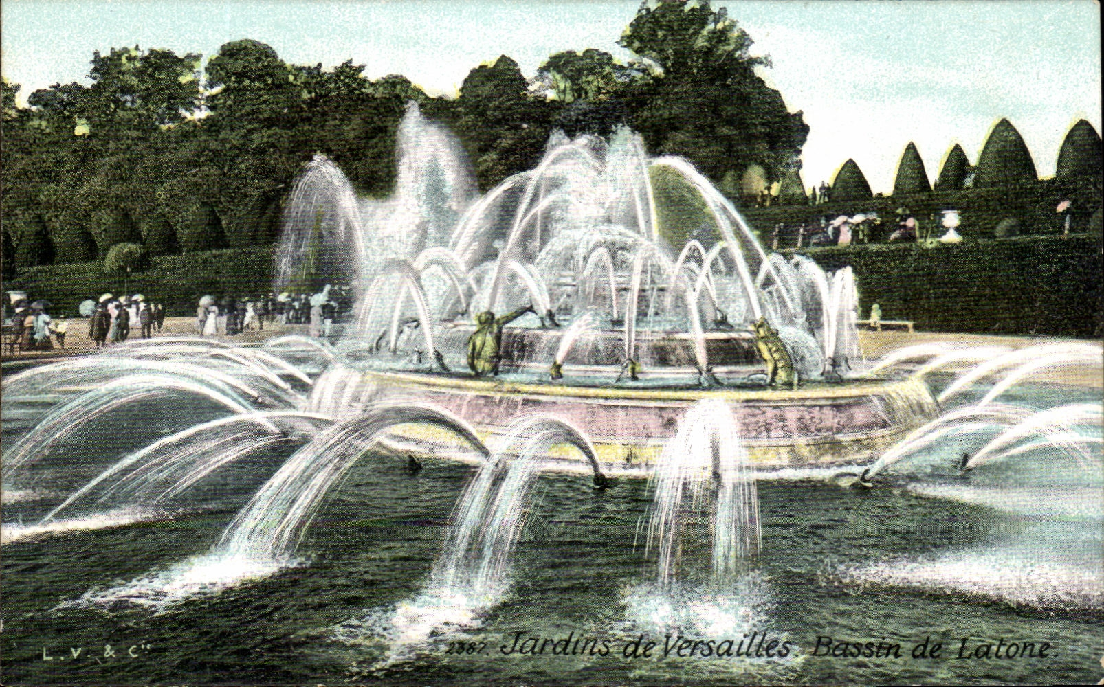 CPA Jardins De Versailles Bassin De Latone