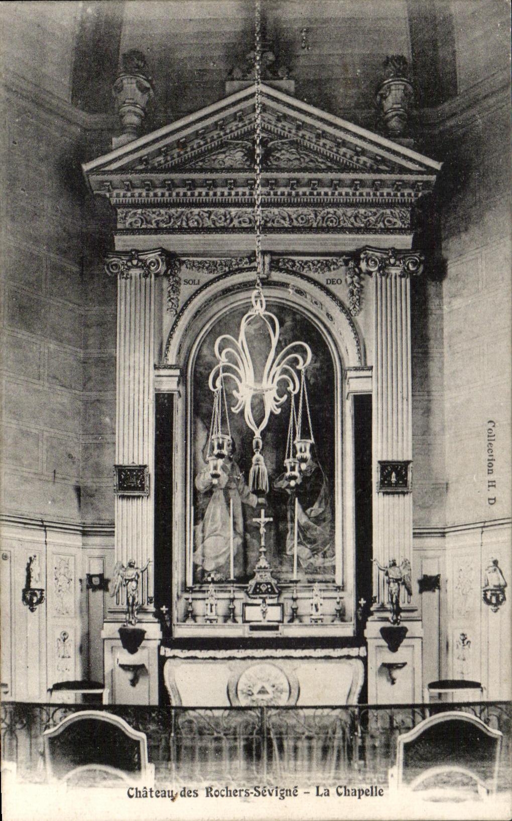 El castillo de CPA del Sevigne oscila el La Chapelle