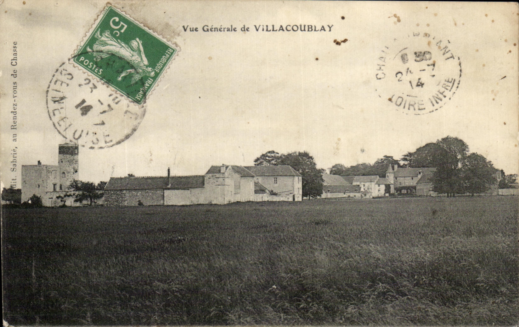 CPA Vue Generale De Villacoublay