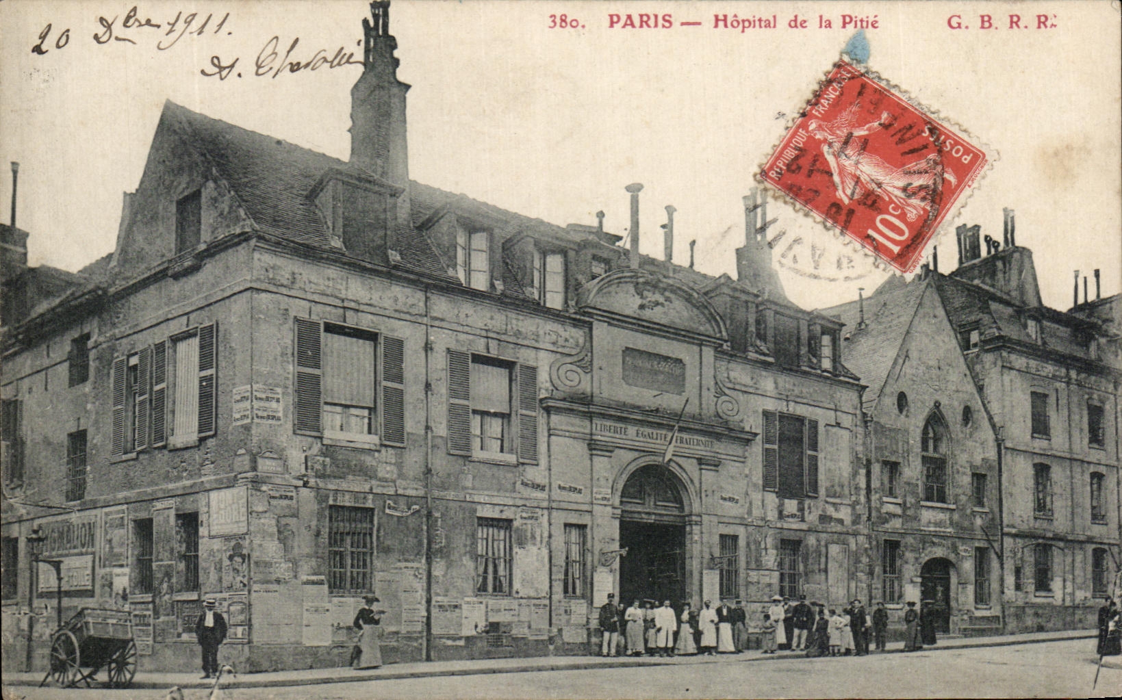 CPA Paris Hospital Of Pity