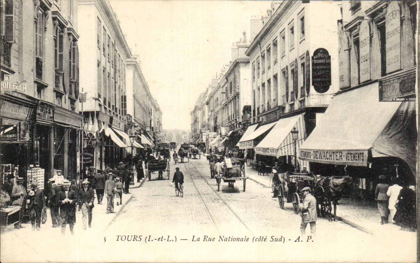 CPA Tours the National Street De Wachter