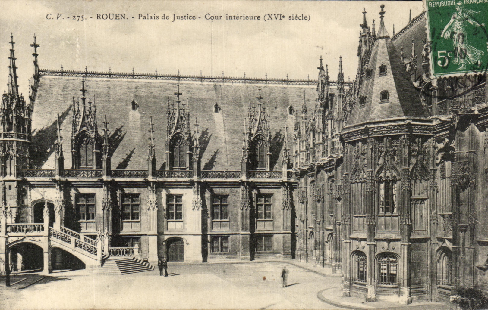 CPA Rouen Law courts Interior Court