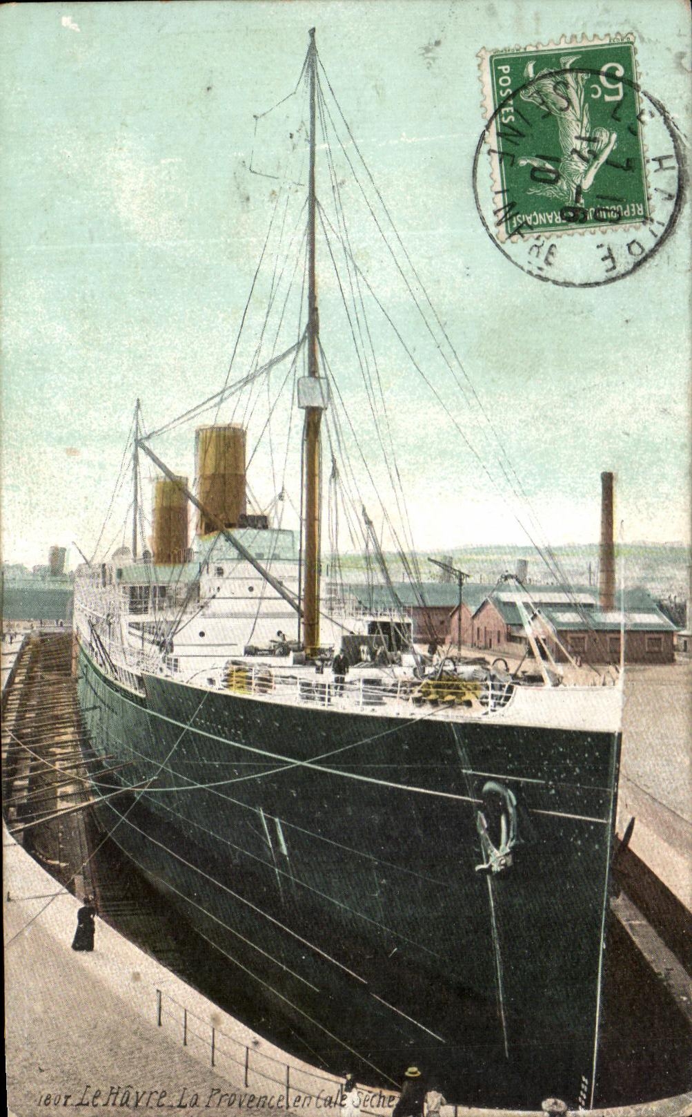 CPA Le Havre Provence fija el barco del Cig de el