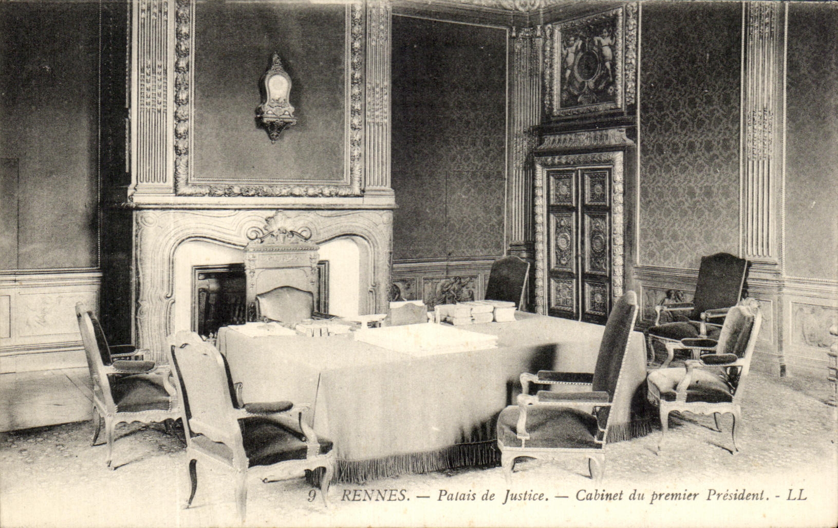 CPA Rennes Palais de Justice Cabinet du Premier President