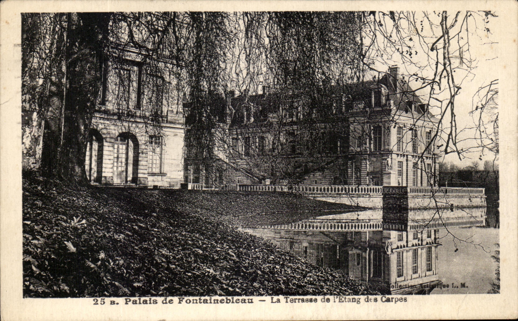 CPA Palais de Fontainebleau La Terrasse de l'Etang des Carpes