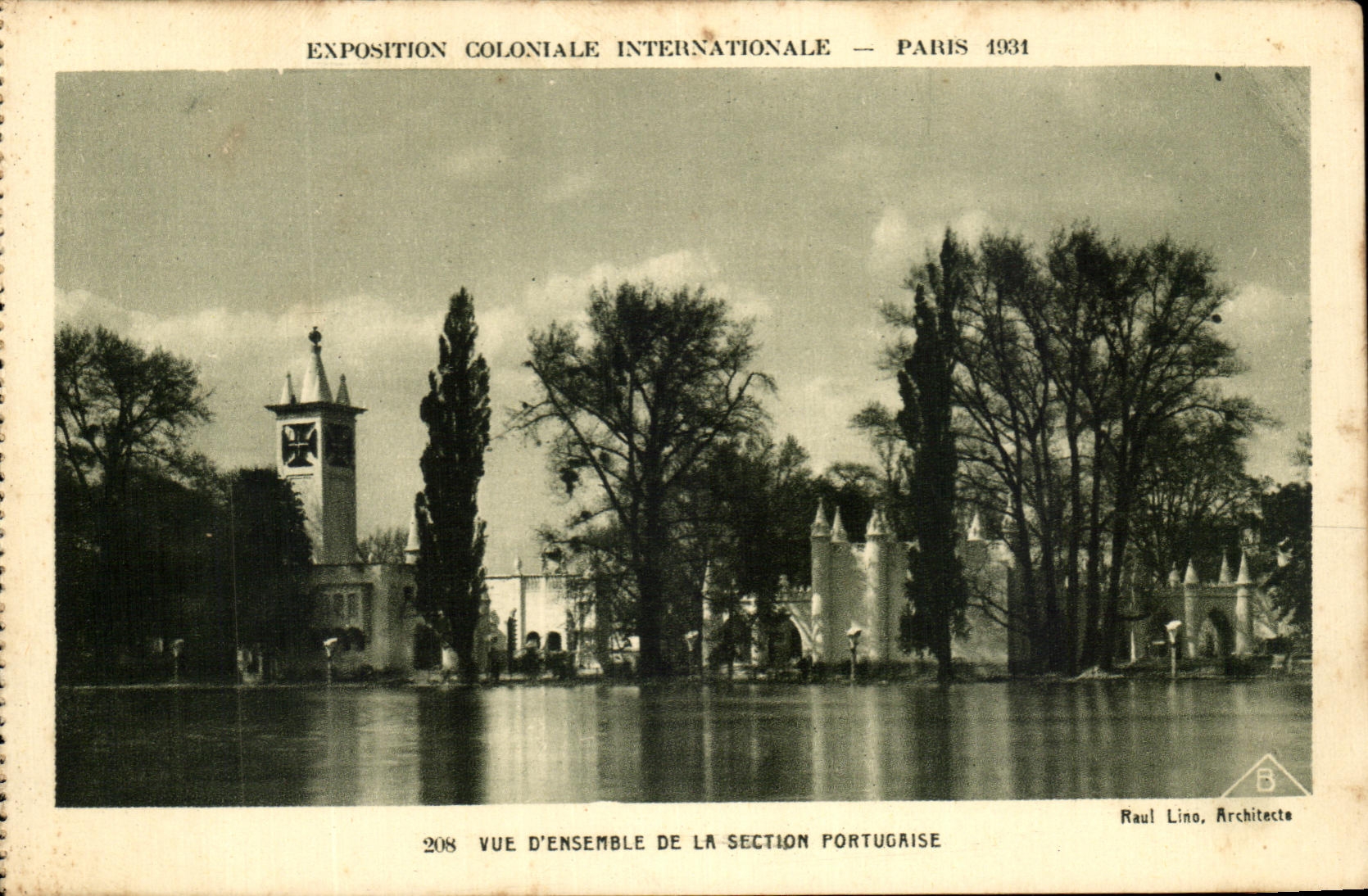CPA Expostion Coloniale Internationale Paris 1931 Vue D'Ensemble De La Section Portugaise
