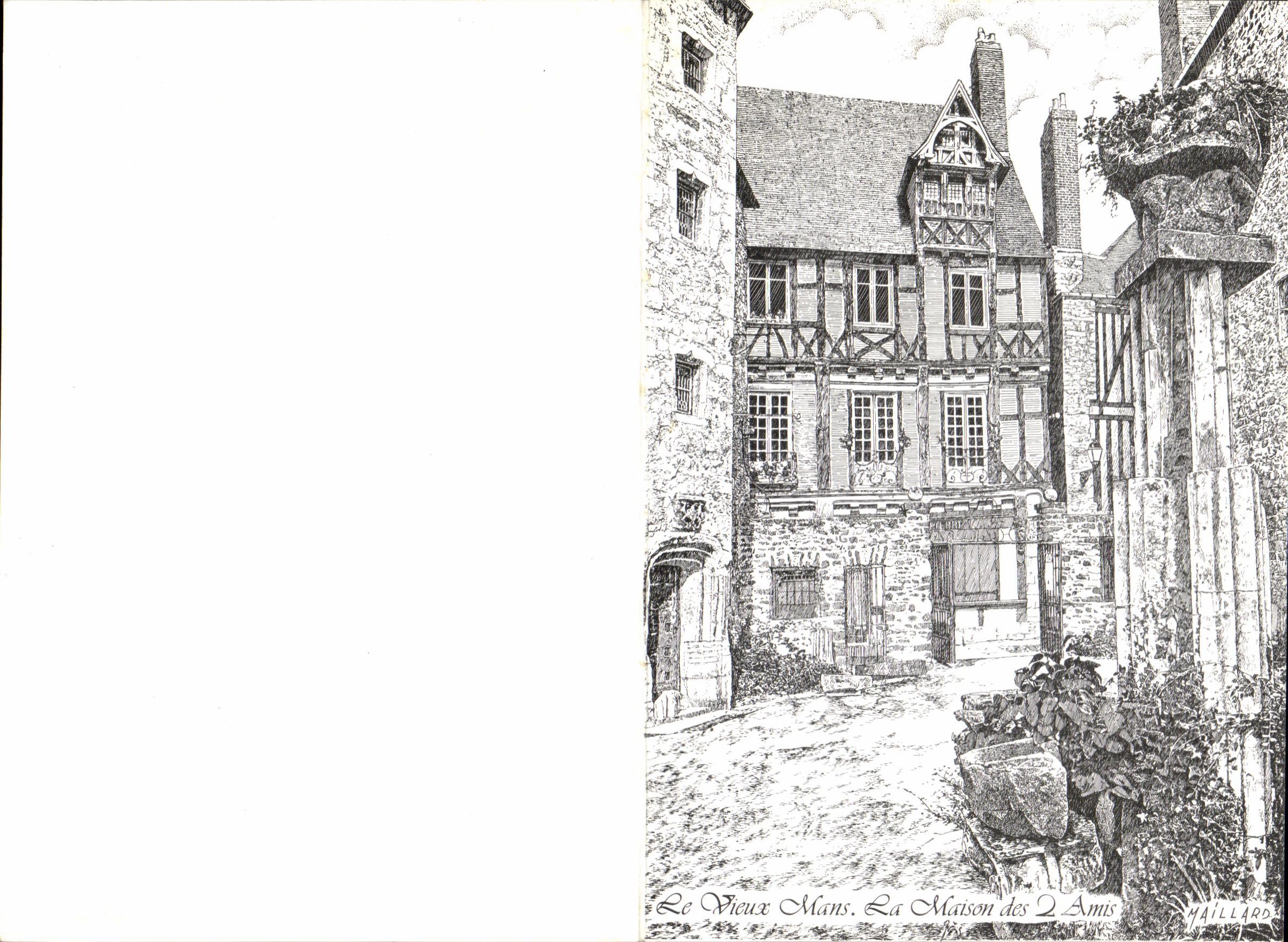 MODERN CARD Better Wishes On behalf of the house of the 2 friends