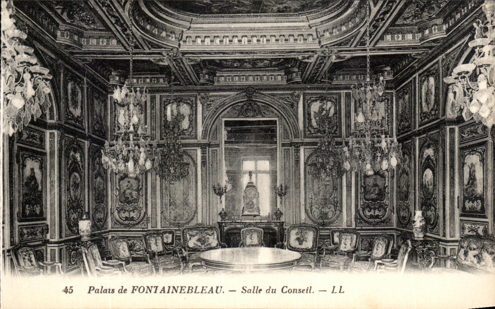 CPA Palais de Fontainbleau Salle du Conseil
