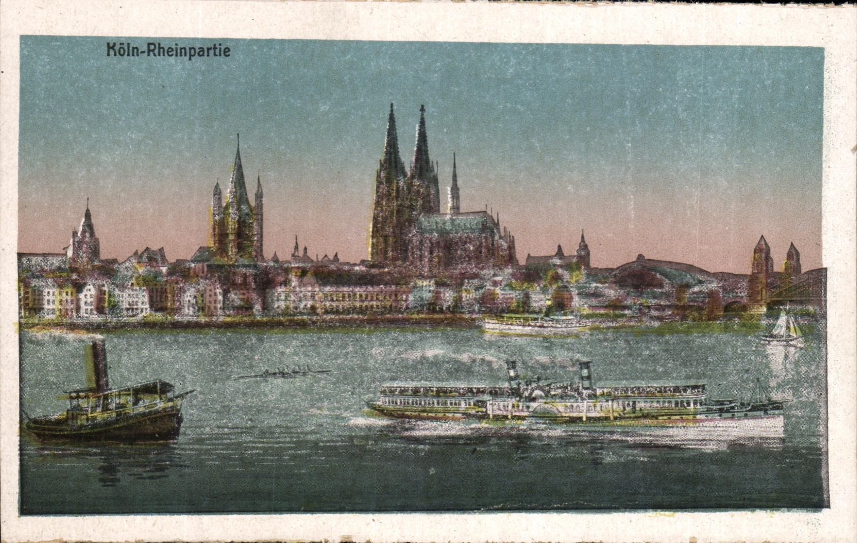 Barcos de CPA Koln Rheinpartie