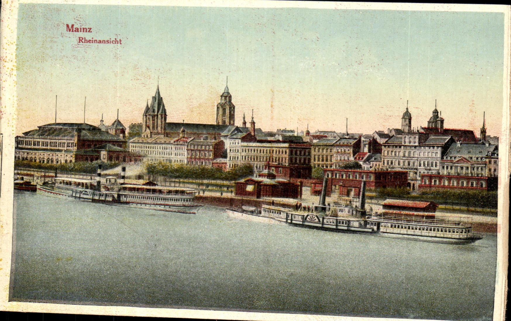 Barcos de CPA Maguncia Rheinansicht