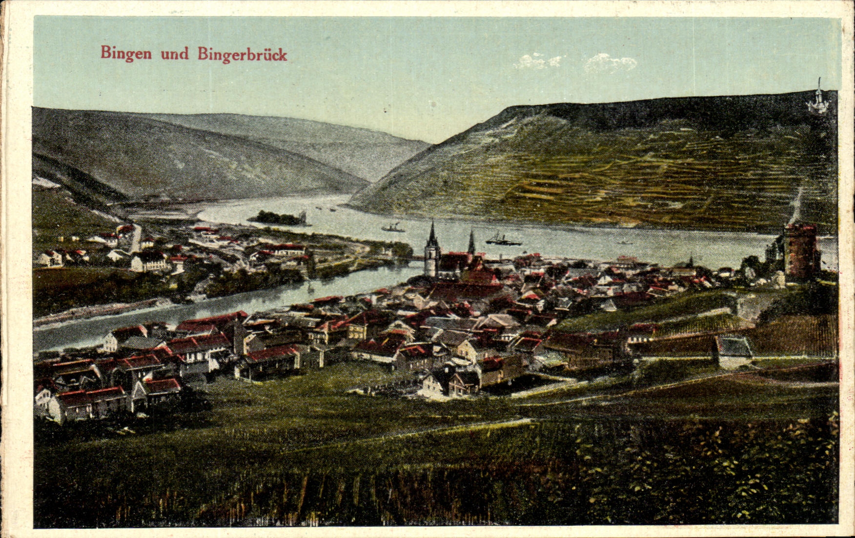 CPA Bingen und Bingerbruck