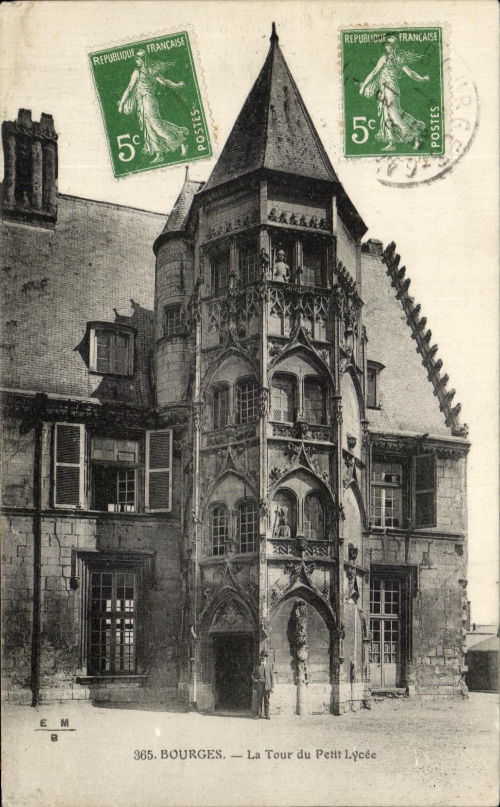 CPA Bourges la torre de la pequena universidad