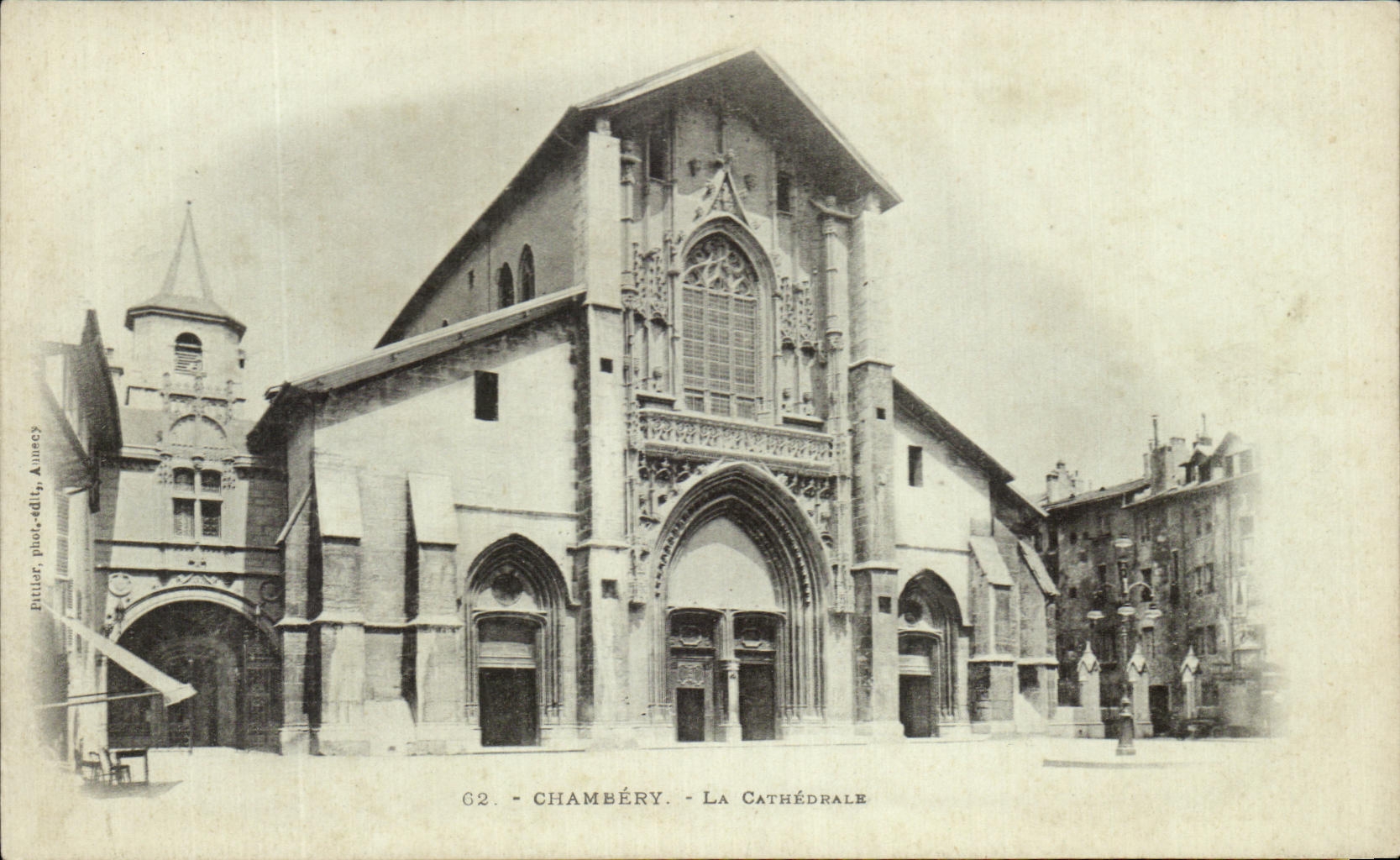 CPA Chambery La Cathedrale