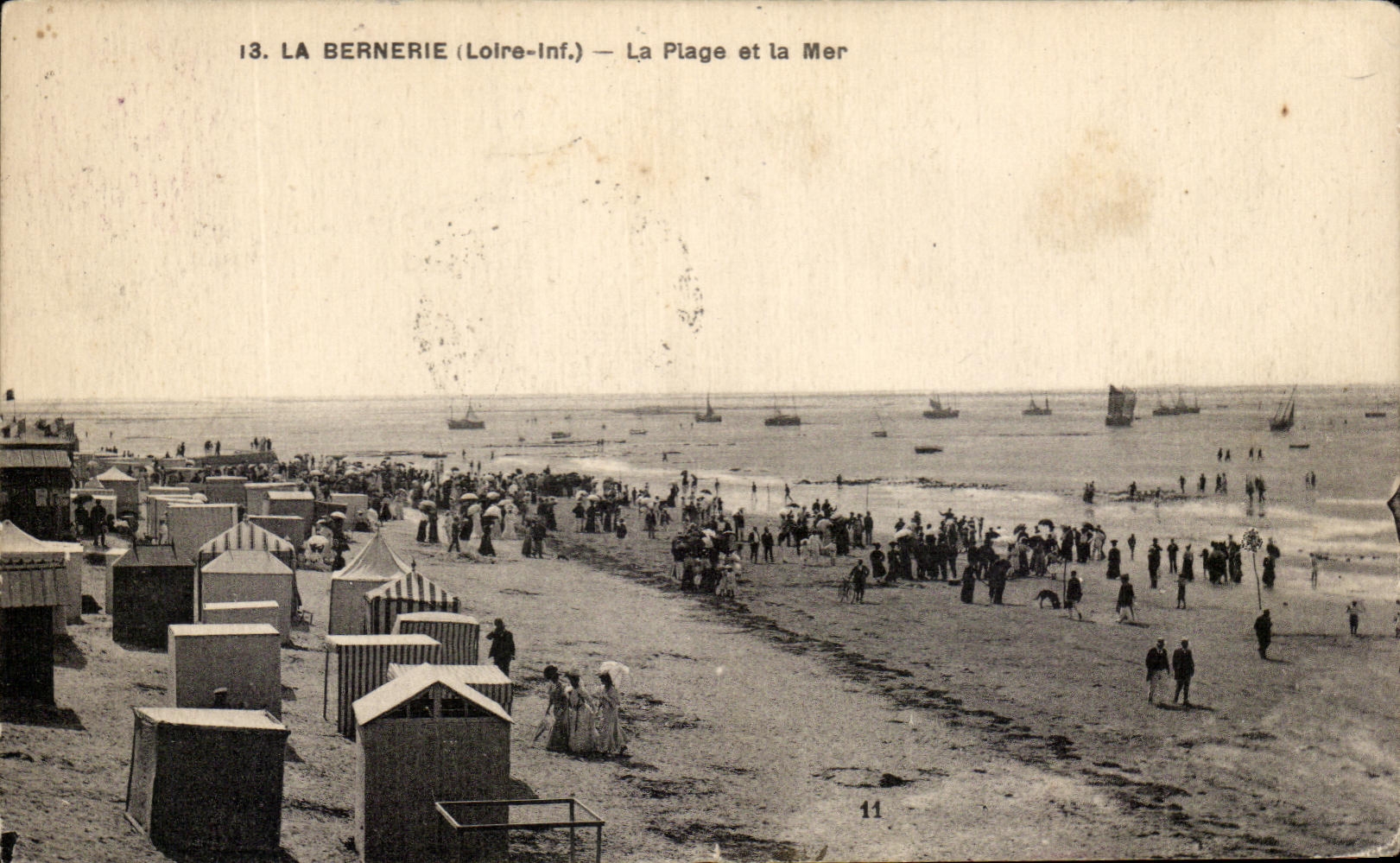 CPA Bernerie the Beach and Sea