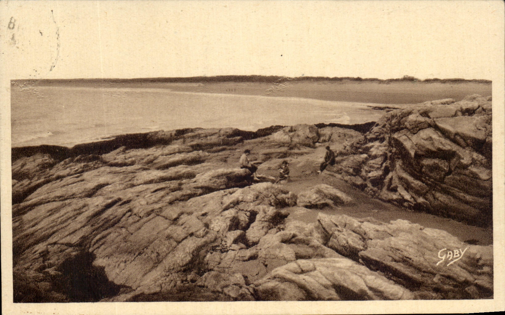 CPA Rochelets visto de Rochelets tomado de las rocas de la ermita