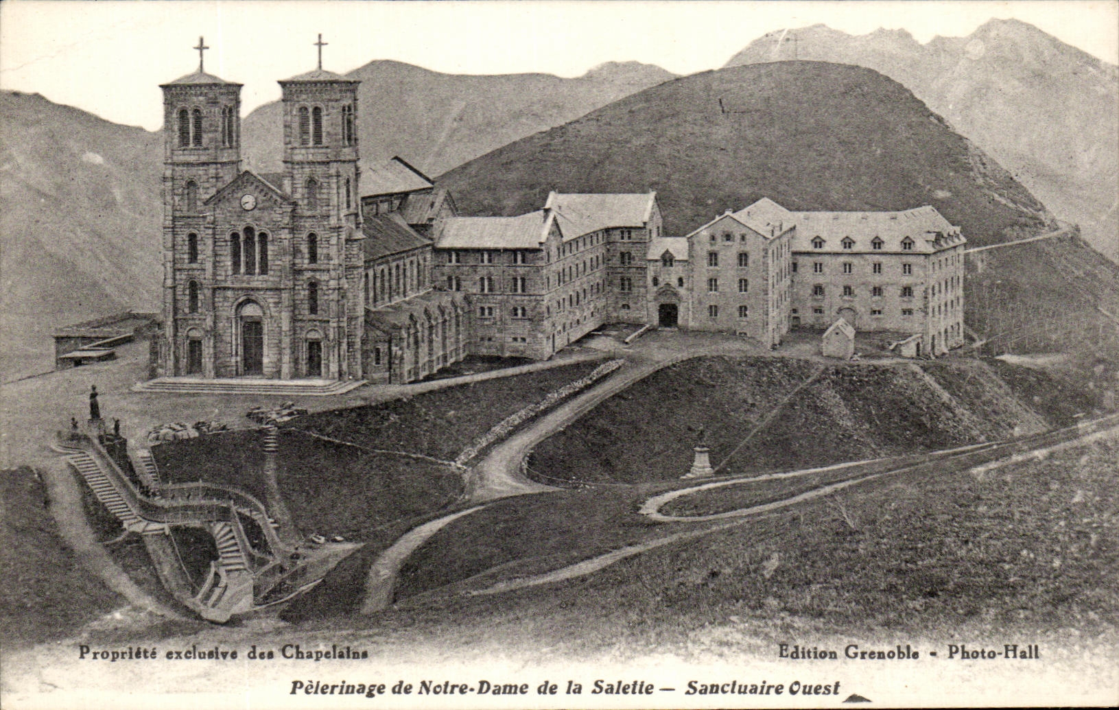 CPA Pilgrimage of Notre Dame of Salette Western Sanctuary