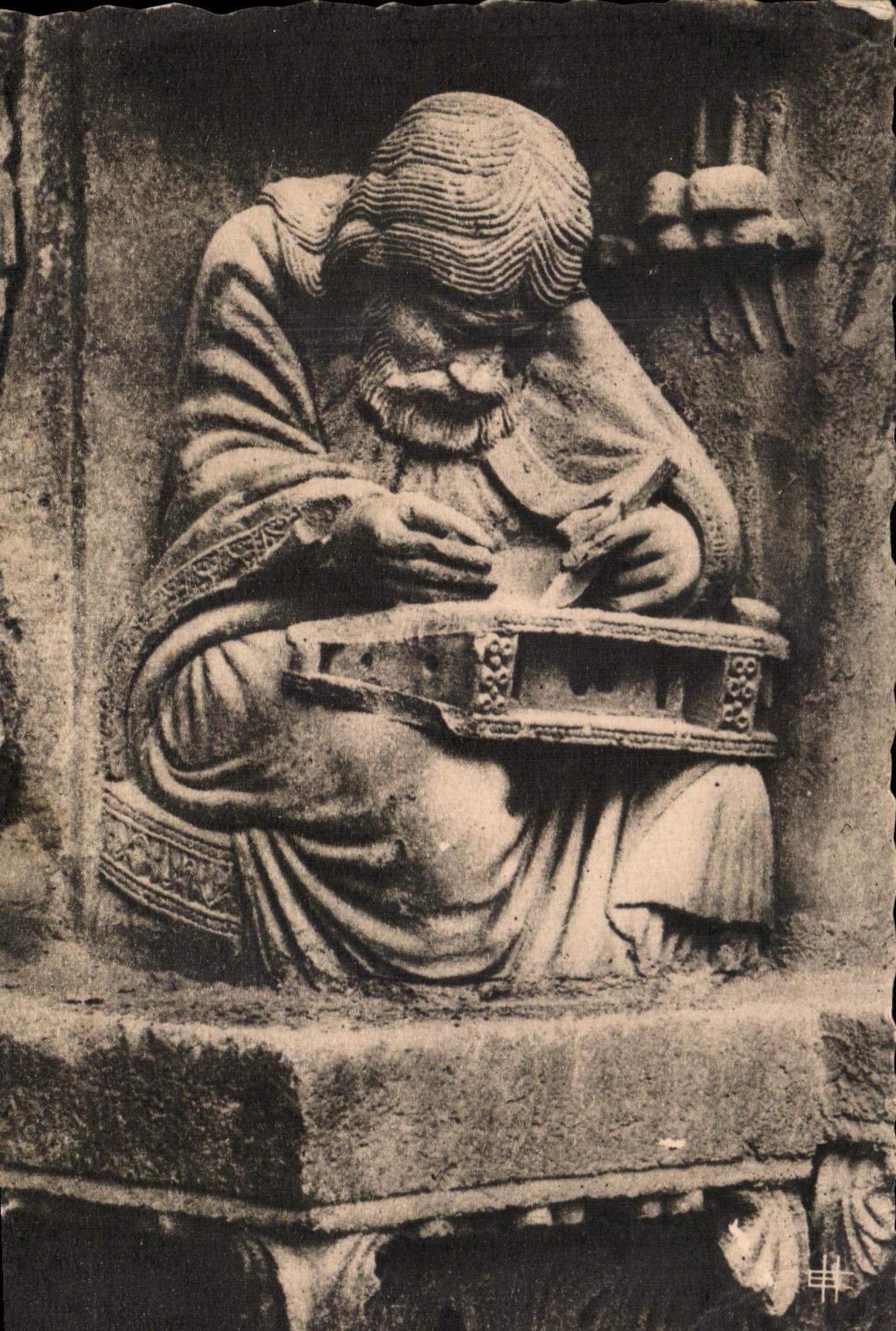 CPA Cathedrale De Chartres Pythagore