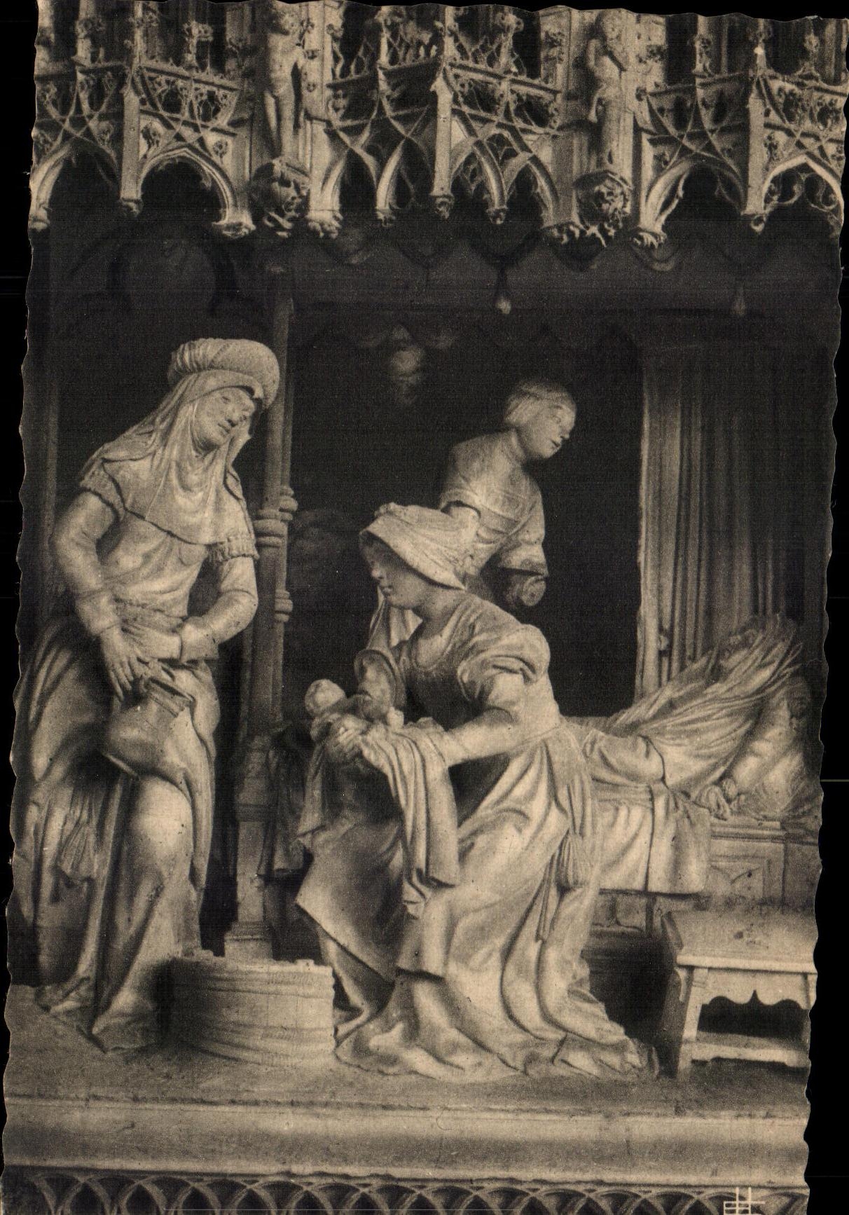 CPA Cathedrale De Chartres Cloture du Choeur Nativite de la Sainte Vierge