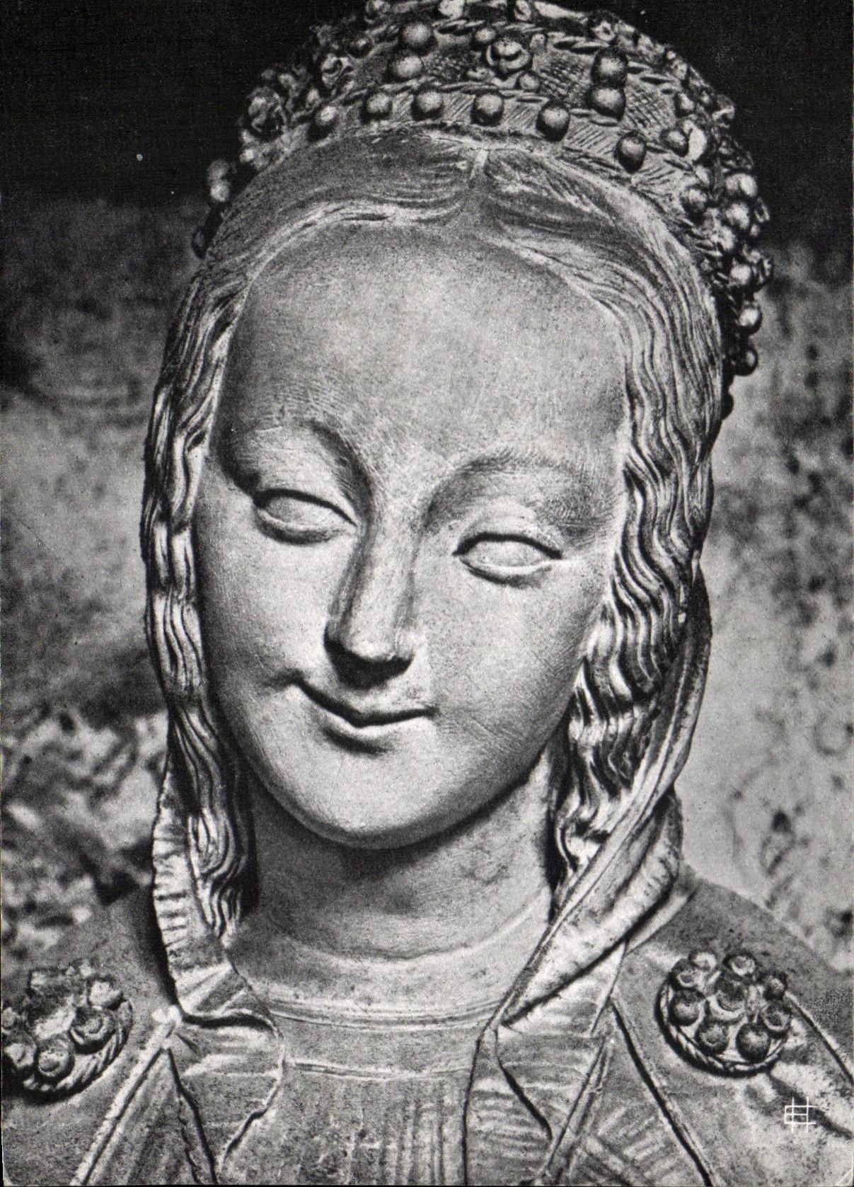 CPM Cathedrale De Chartres Cloture du Choeur Vierge de l'Adoration des Mages