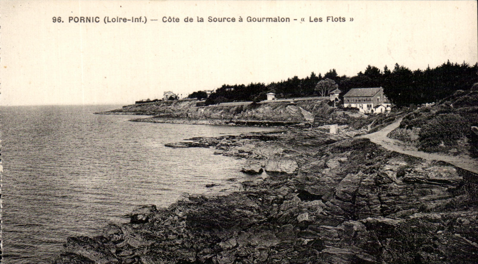CPA Pornic Cote De La Source a Gourmalon