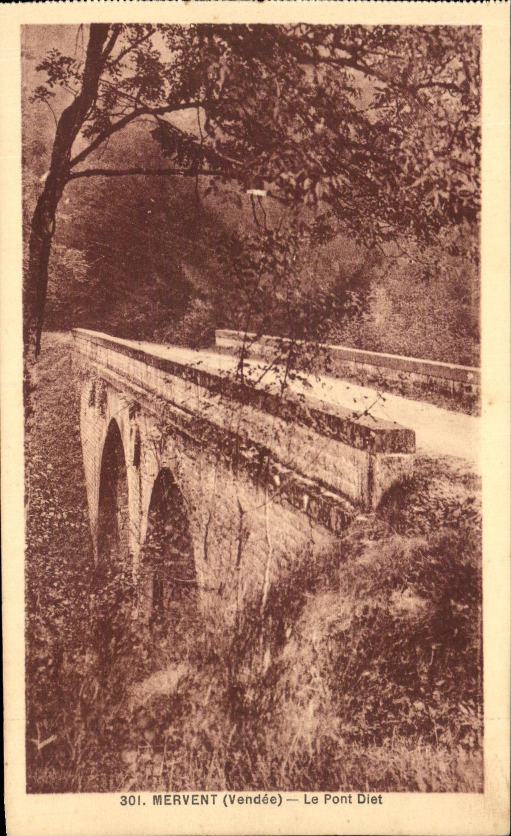 CPA Mervent Le Pont Diet