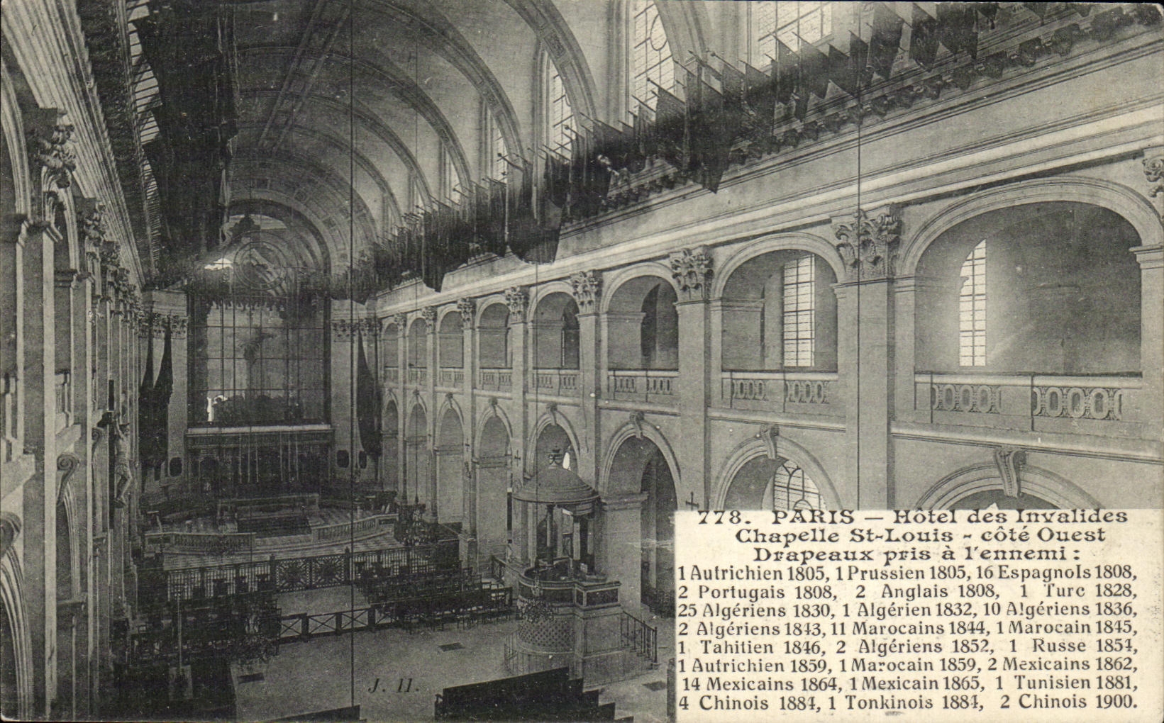 CPA Paris Hotel Of In valieds Vault St Louis West coast