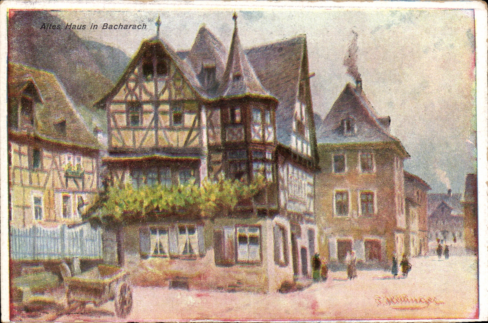 CPA Altes Haus in Bacharach Bacharach