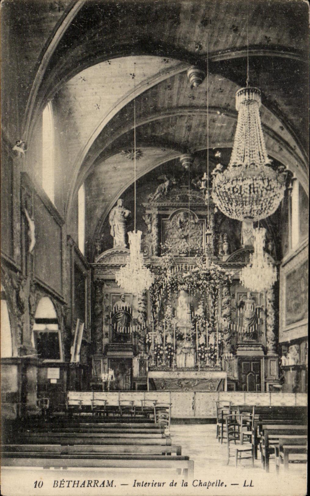 CPA Betharram Interieur de la Chapelle