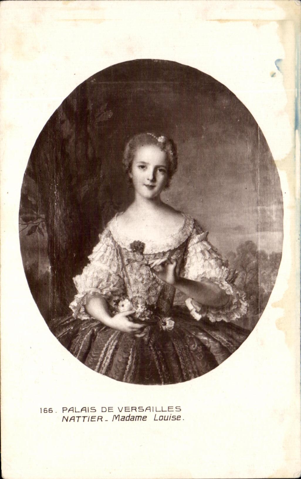 CPA Palais De Versailles Nattier Madame Louise