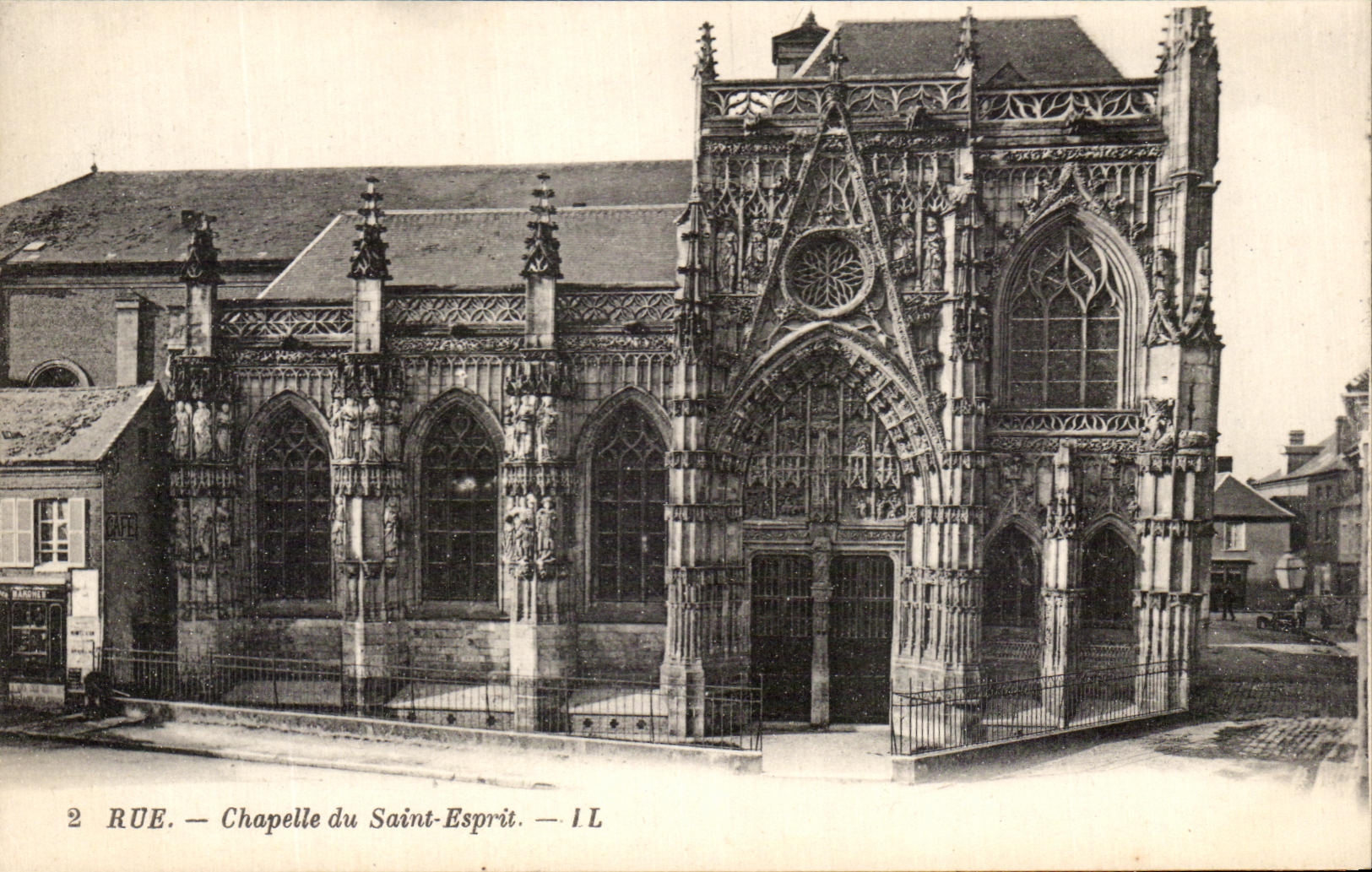 CPA Rue Chapelle Du Saint Esprit