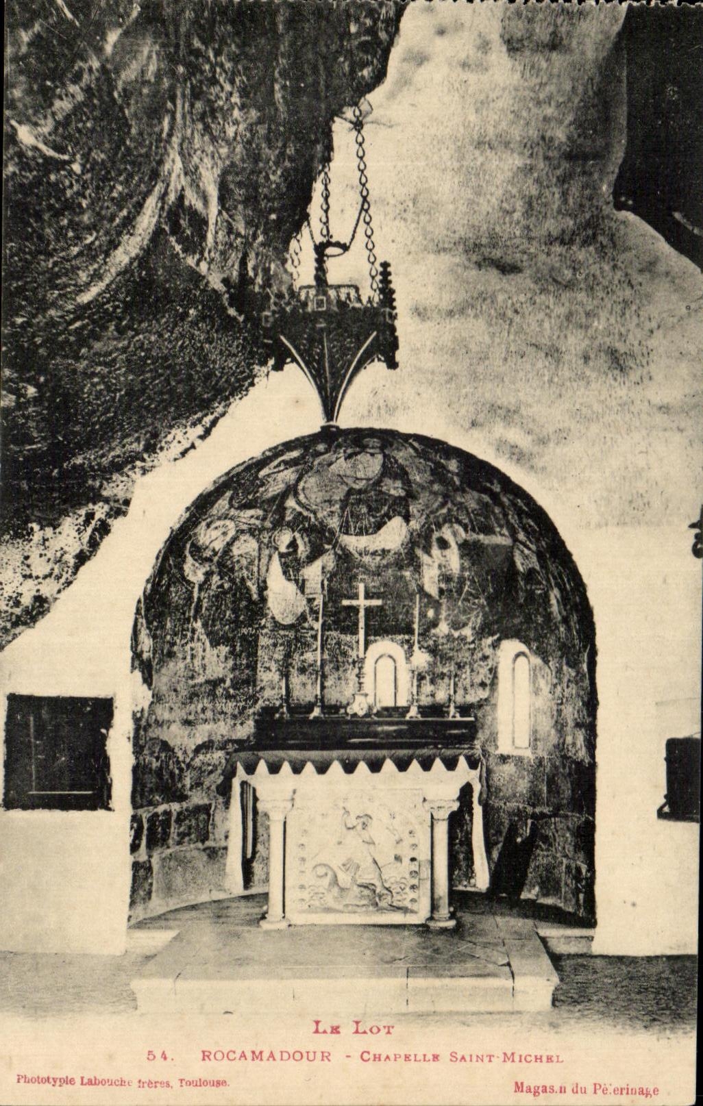 CPA Rocamadour Chapelle Saint Michel